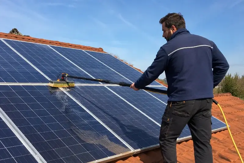 Nettoyage et entretien de panneaux solaires à Lans-en-Vercors